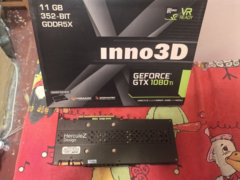 Placa video gtx 1080 ți inno 3d 11g 256b