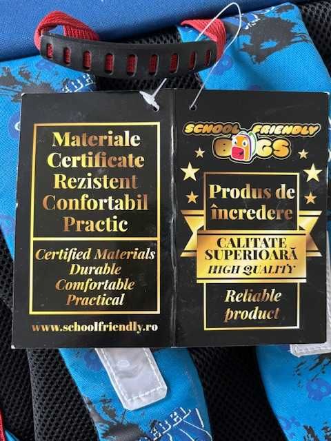 Ghiozdan scoala baieti NOU