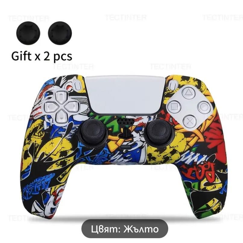 Ps5 controller Case, skin, протектори за контролер
