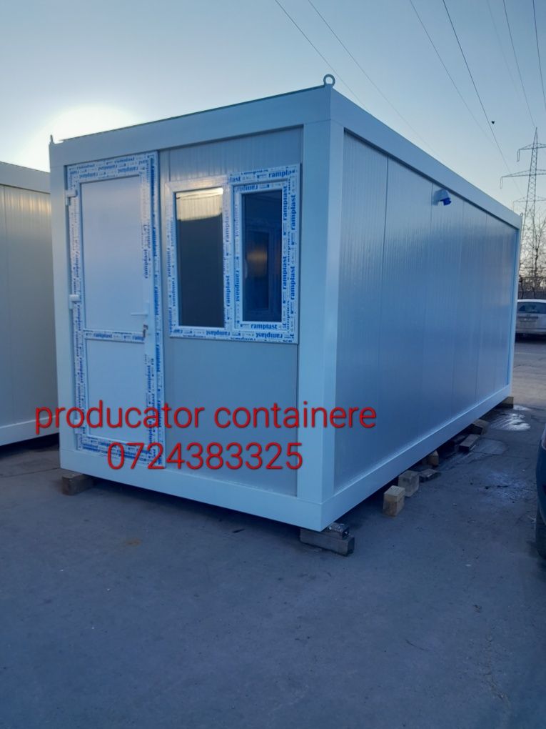 Vând container comercial, birou, vitrina, grup sanitar, vestiar