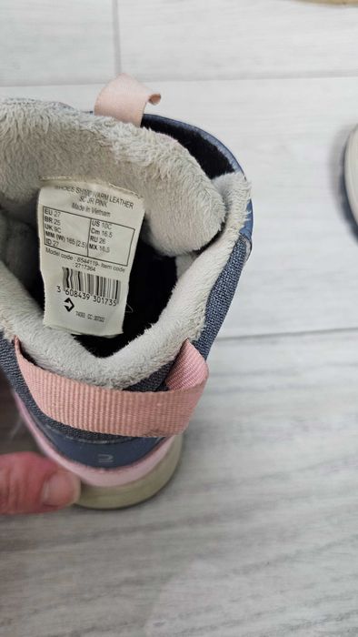 Детски непромокаеми кожени туристически обувки за преход SH500 QUECHUA