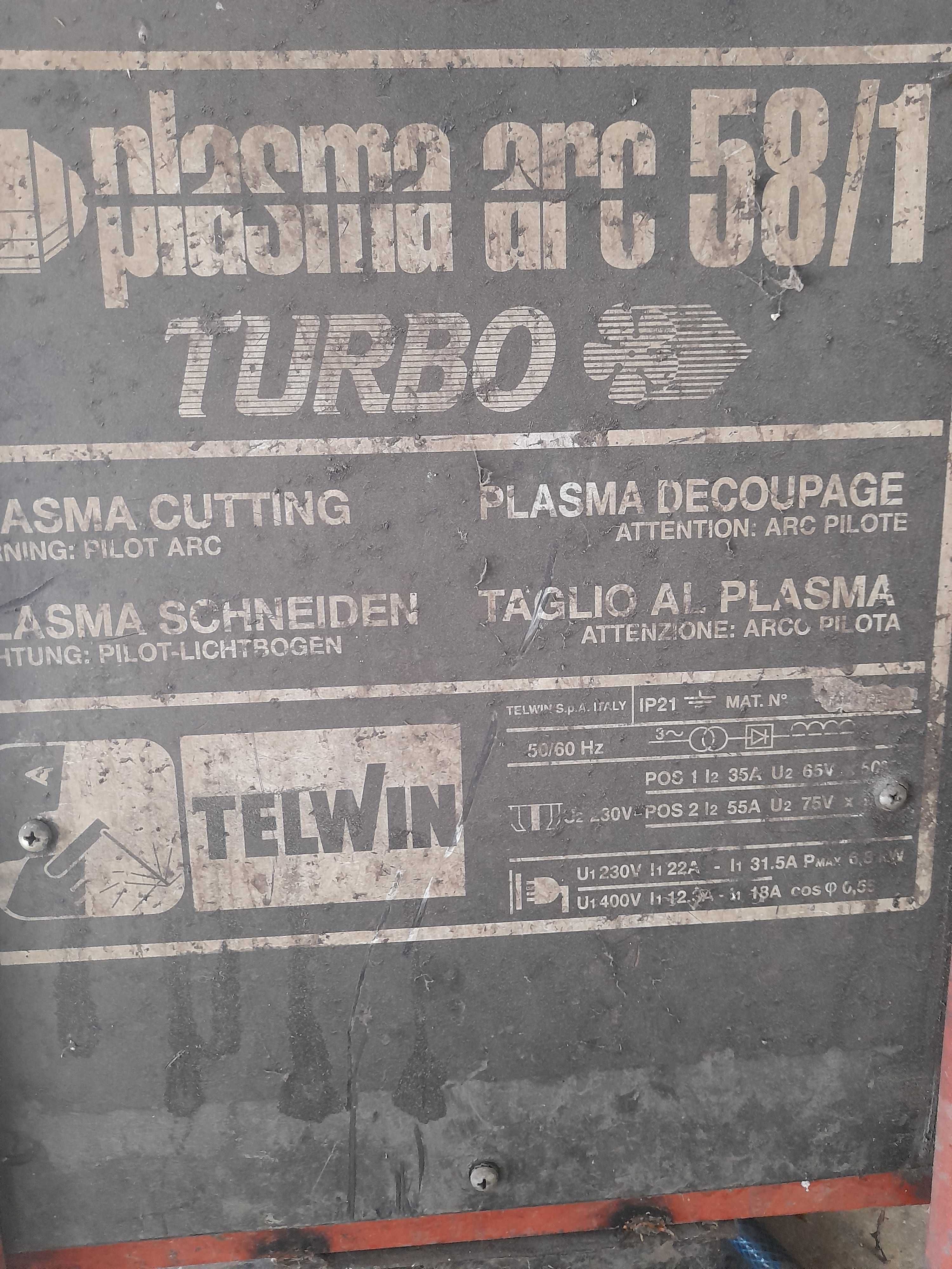 Aпарат за плазмено рязане Plasma arc 58/1 Плазма