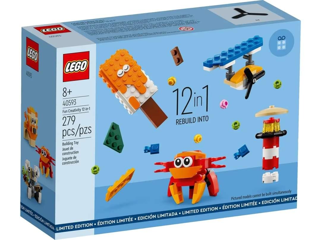 Лимитирано Lego 40593 Fun Creativity 12-in-1