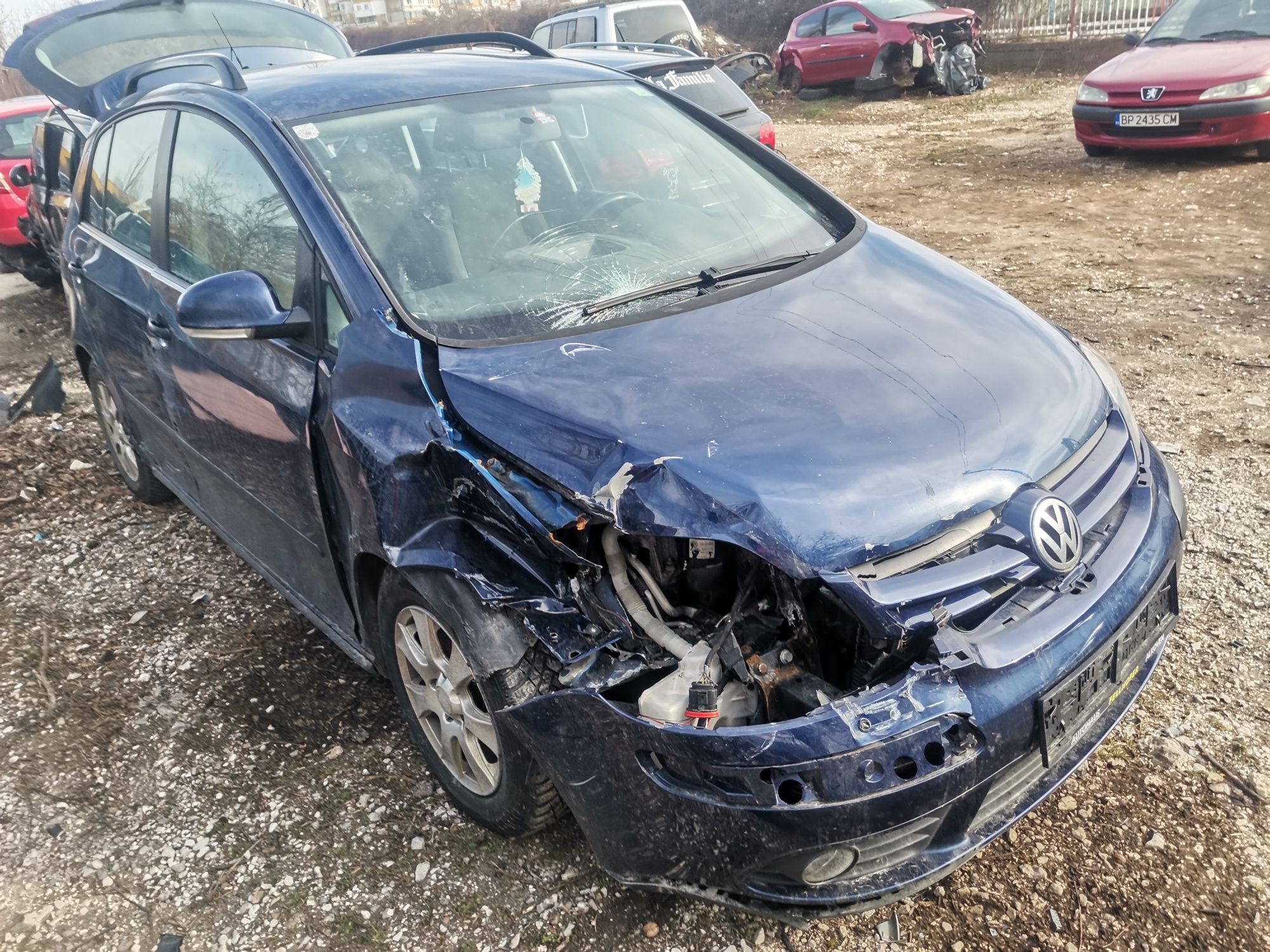 Vw golf plus BLU 1.9Tdi 77kw 105КС BLS за части