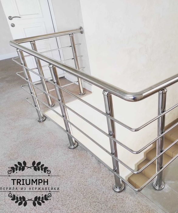 Изготовление перил и поручней из нержавеющей стали на заказ