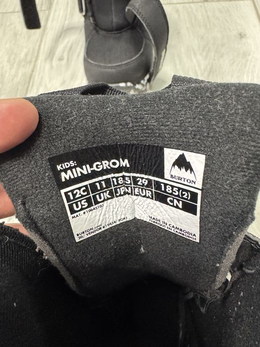 Boots copii Burton mini Grom