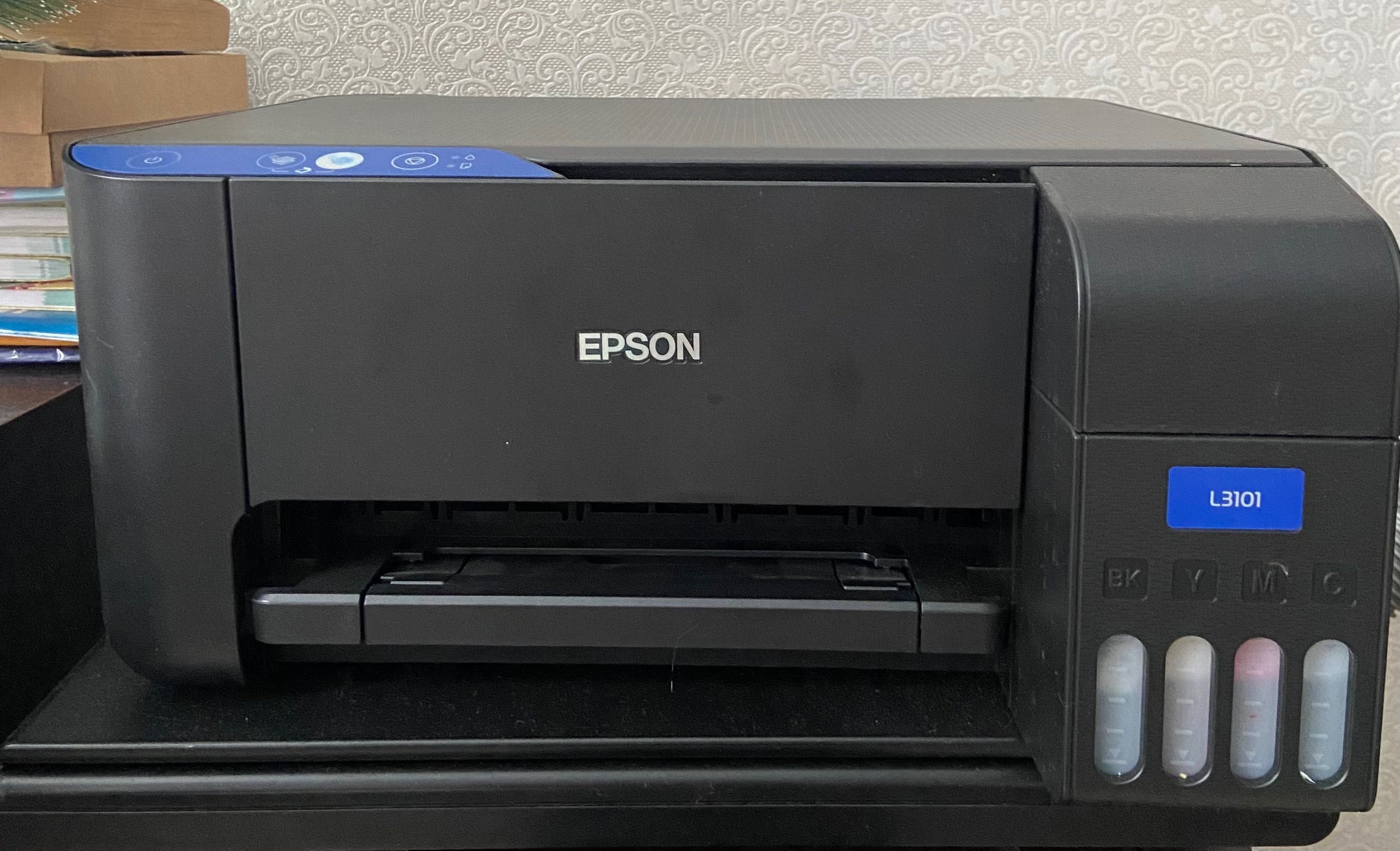 Принтер, копир и сканер, А4 МФУ струйное Epson
L3101