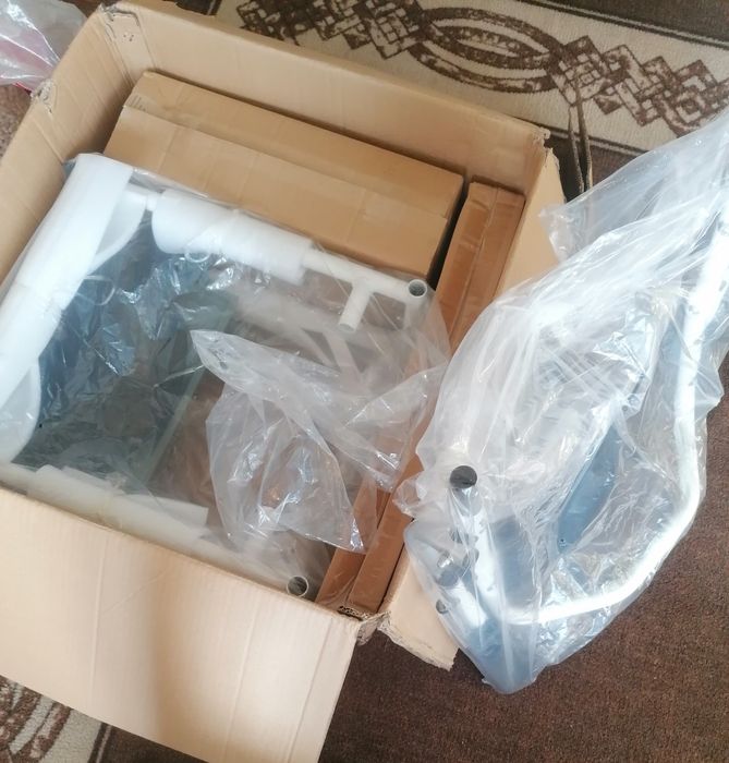 Комбиниран инвалиден стол / количка за трудно подвижни хора