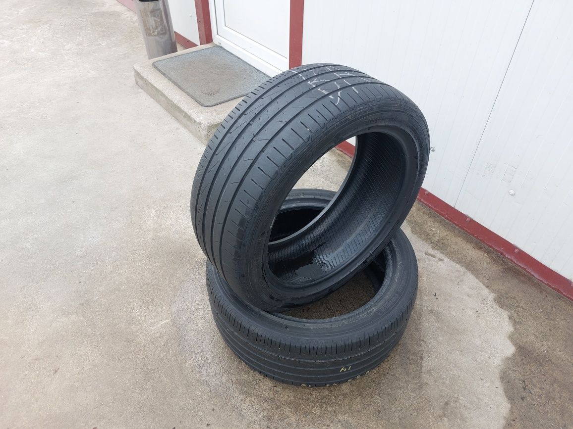 125 lei bucata! Doua anvelope de vara 235 45 18 Hankook