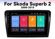 Мултимедия Двоен дин за Skoda Superb 2 B6 навигация с Android Superb 3