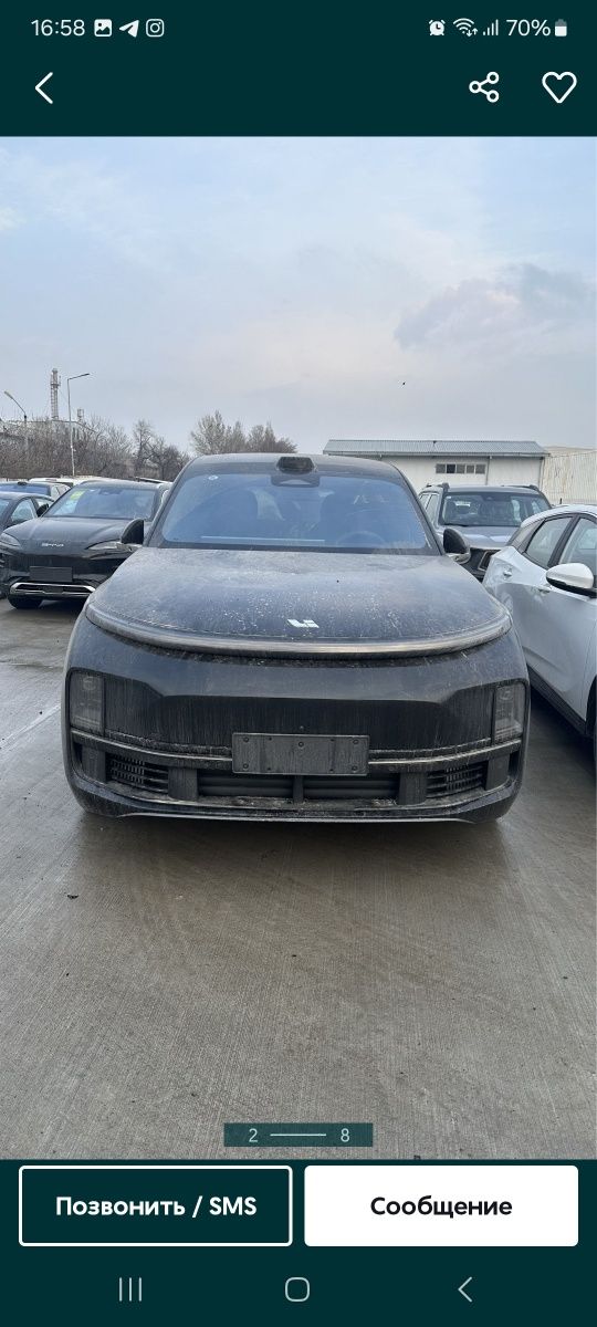 Li xiang L9 ultra 2025 nomer taqilgan