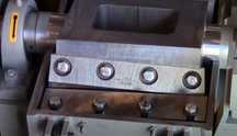 Tocator, moara mase plastice, reciclare bare auto, sistem foarfeca