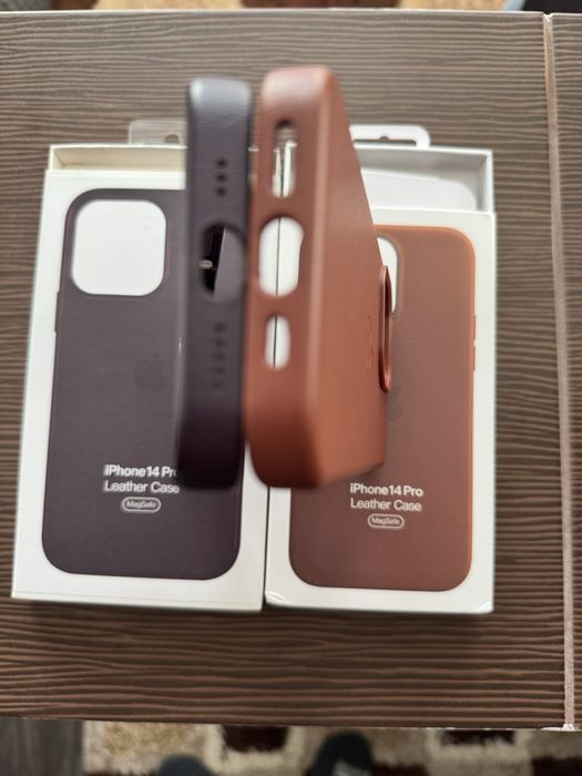 Huse iPhone 14 Pro Leather MagSafe