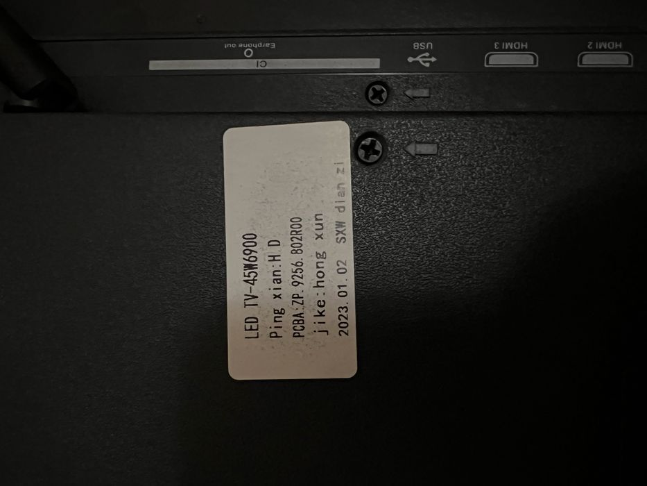 Телевизор 45размер на запчаст