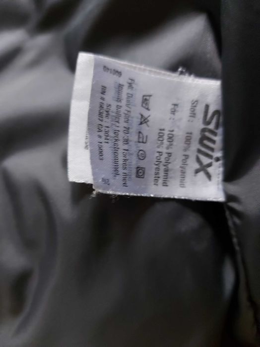 Swix S 46 мъжко пухено яке80%пух20%пера водойстойчиво