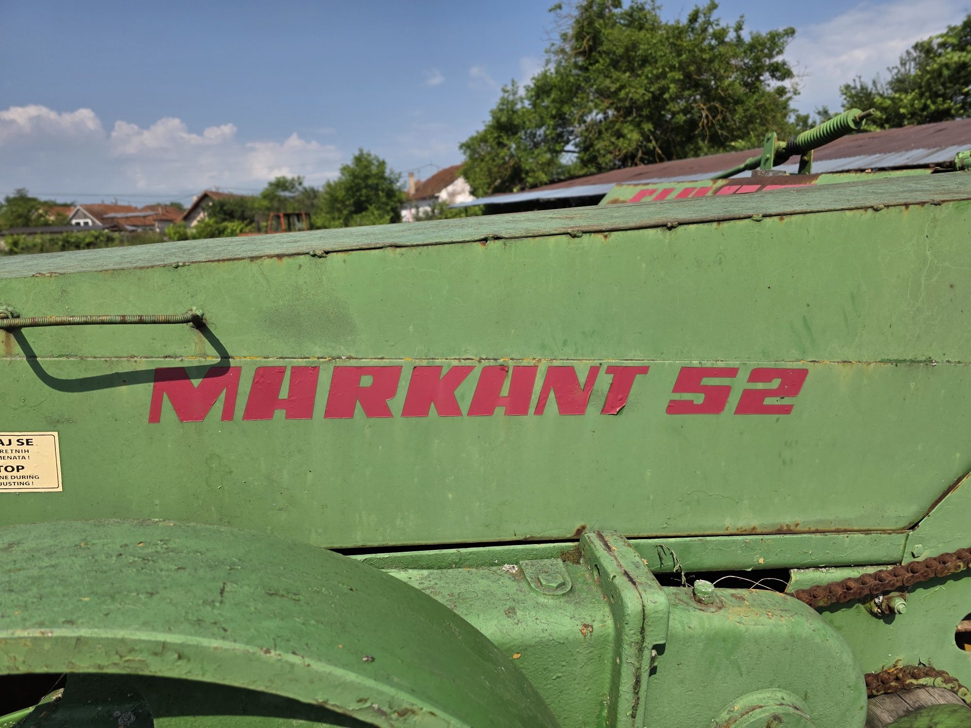 Vând Balotiera Clasa MRKANT 52