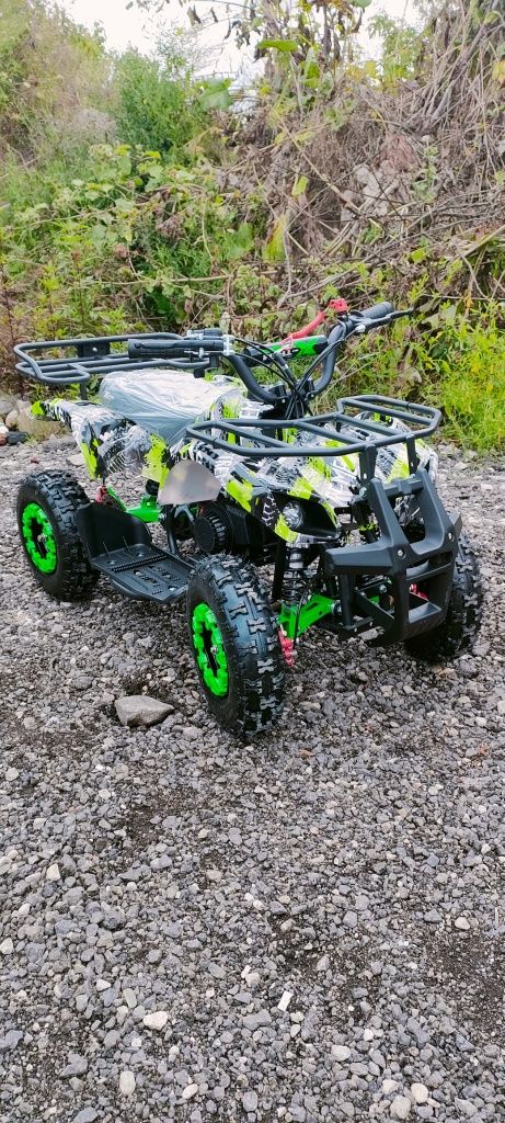 Mini Atv Quad adus din Germania pentru copii cu motor pe benzina 49cc