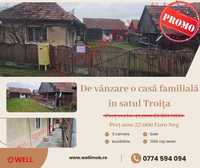 De vânzare o casă familială situat în satul Troița