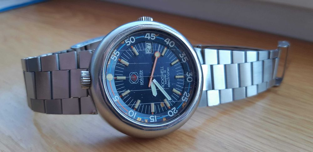 Ceas Roamer Rockshell Mark III  anii 80