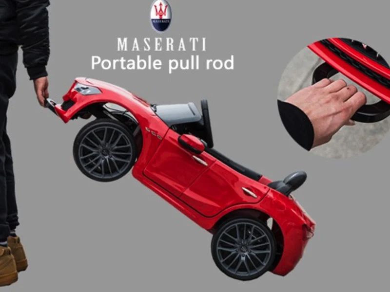 Maserati ghibli 12v– детска акумулаторна кола, бяла, eva гуми