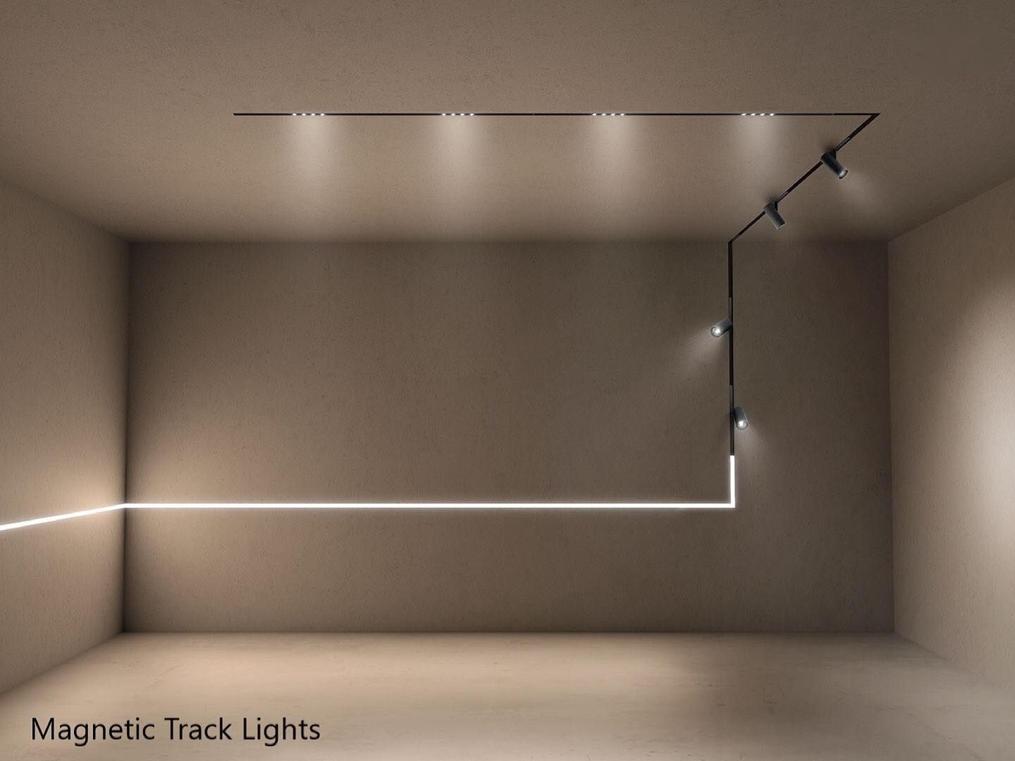 Magnetic track light ДИЗАЙНЕРСКИЕ Встраиваемые системы освещения,