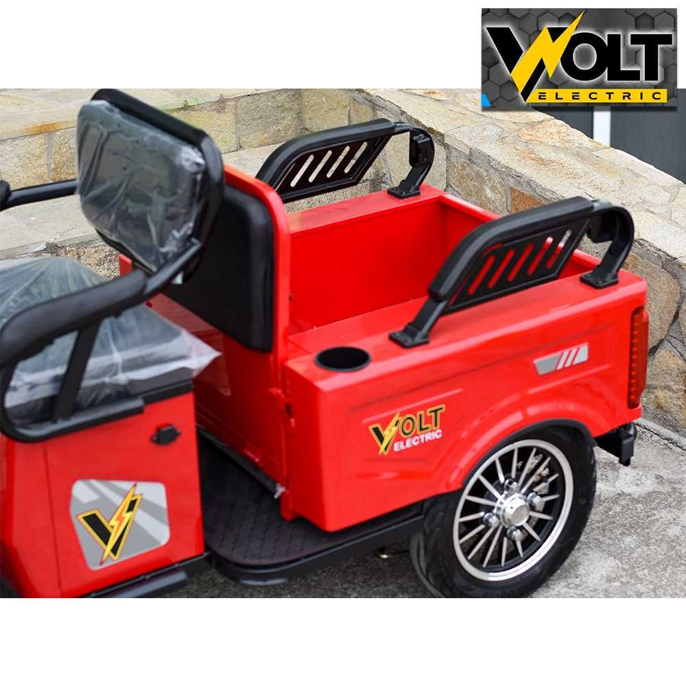 Електрическа двуместна триколка VOLT Electric CARGO LUX 1500W GOLD