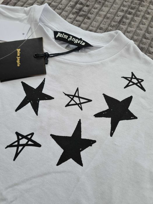 Tricou Palm Angels Stars, Oversize, Premium, Unisex