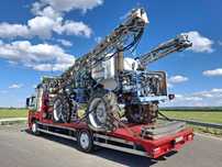 Transport utilaje teleorman met disc combinator buldo tractor