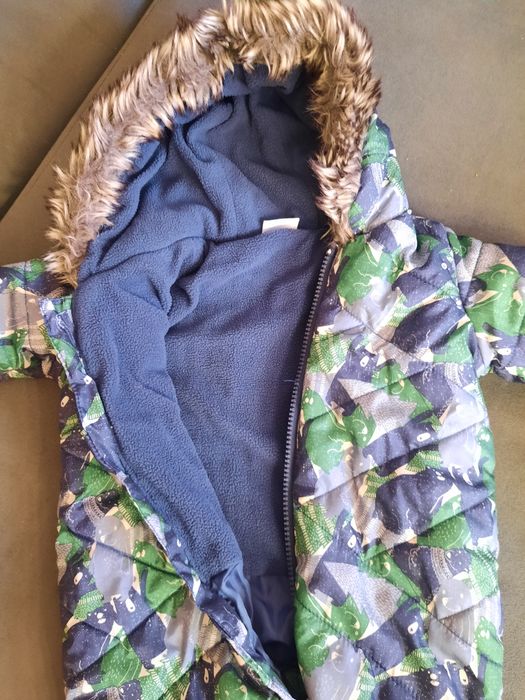 Детски зимен гащеризон (космонавт) 3-6 м