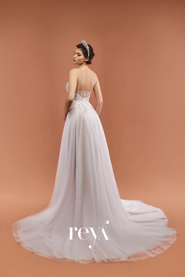 Rochie mireasa Reya Event Couture + cadou sandale albe de mireasa, 37