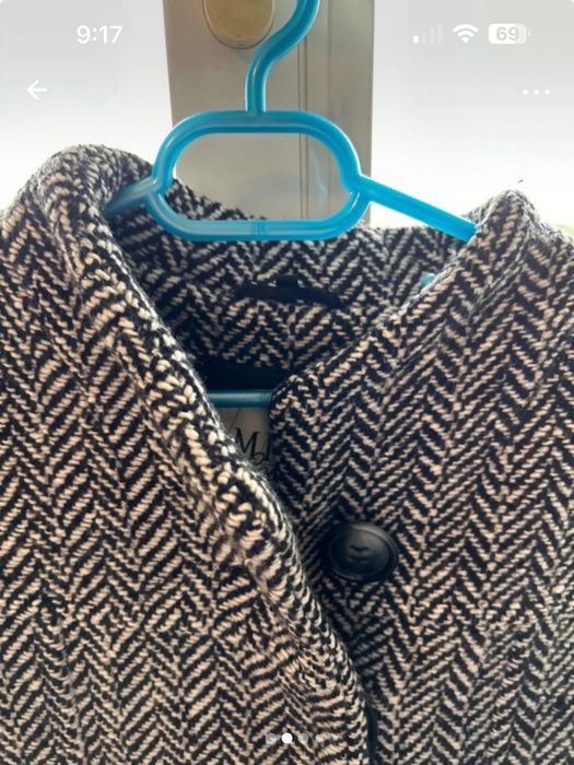 Palton 80% lână cambrat