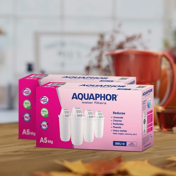 Филтър за пречистване на вода Aquaphor A5 Mg 4 бр.