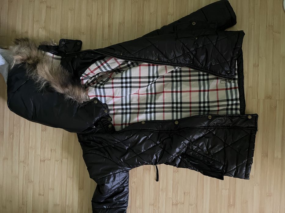 Geaca burberry neagra