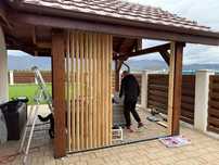 Glisiere din Aluminiu pentru Terase Balcoane sau Foișoare