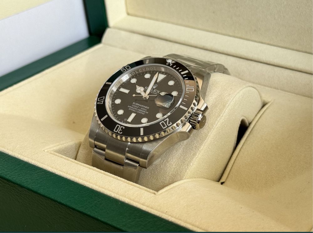 Часы Rolex Submariner. Date. Black dial. 41 mm.