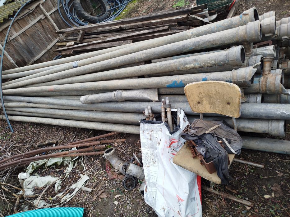 Coloana irigatii, motopompa Honda, motocultor.