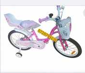 Bicicleta 20" cu cos și scaun pt papusa