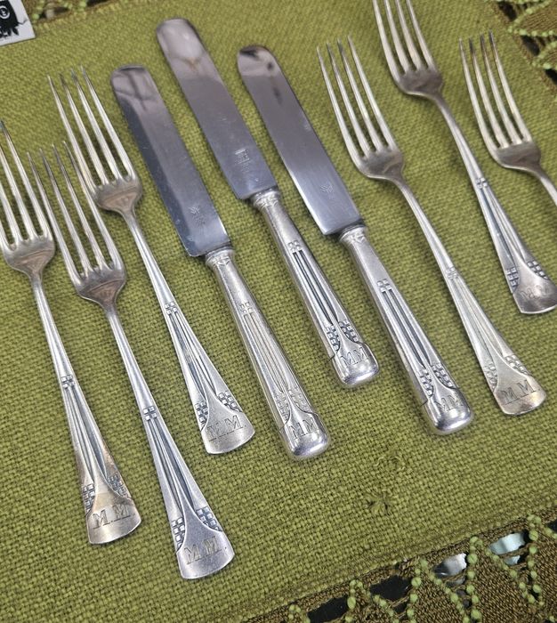 Посребрени Прибори за хранене WMF Art Nouveau
