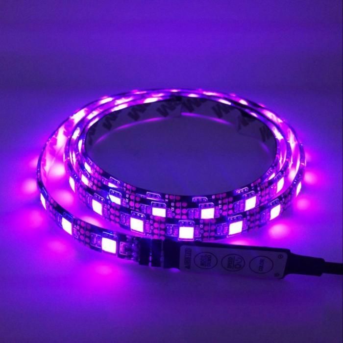 USB Лед лента RGB самозалепваща се/ LED лента / УСБ ЛЕД 2 и 5 метра