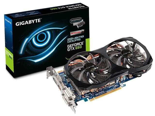Видеокарта Gigabyte Nvidia GTX 660 2GB 192BIT GDDR5