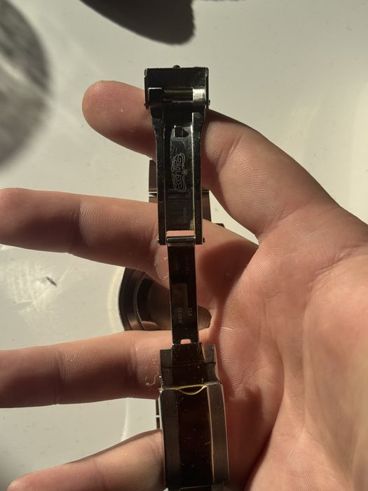 Rolex Submariner two-tone ,blue bezel and blue dial