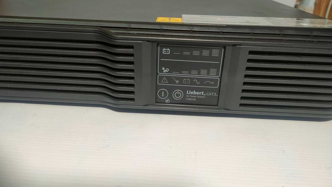 UPS Liebert 1000Va/900W, online, гаранция, цената е с вкл. ДДС