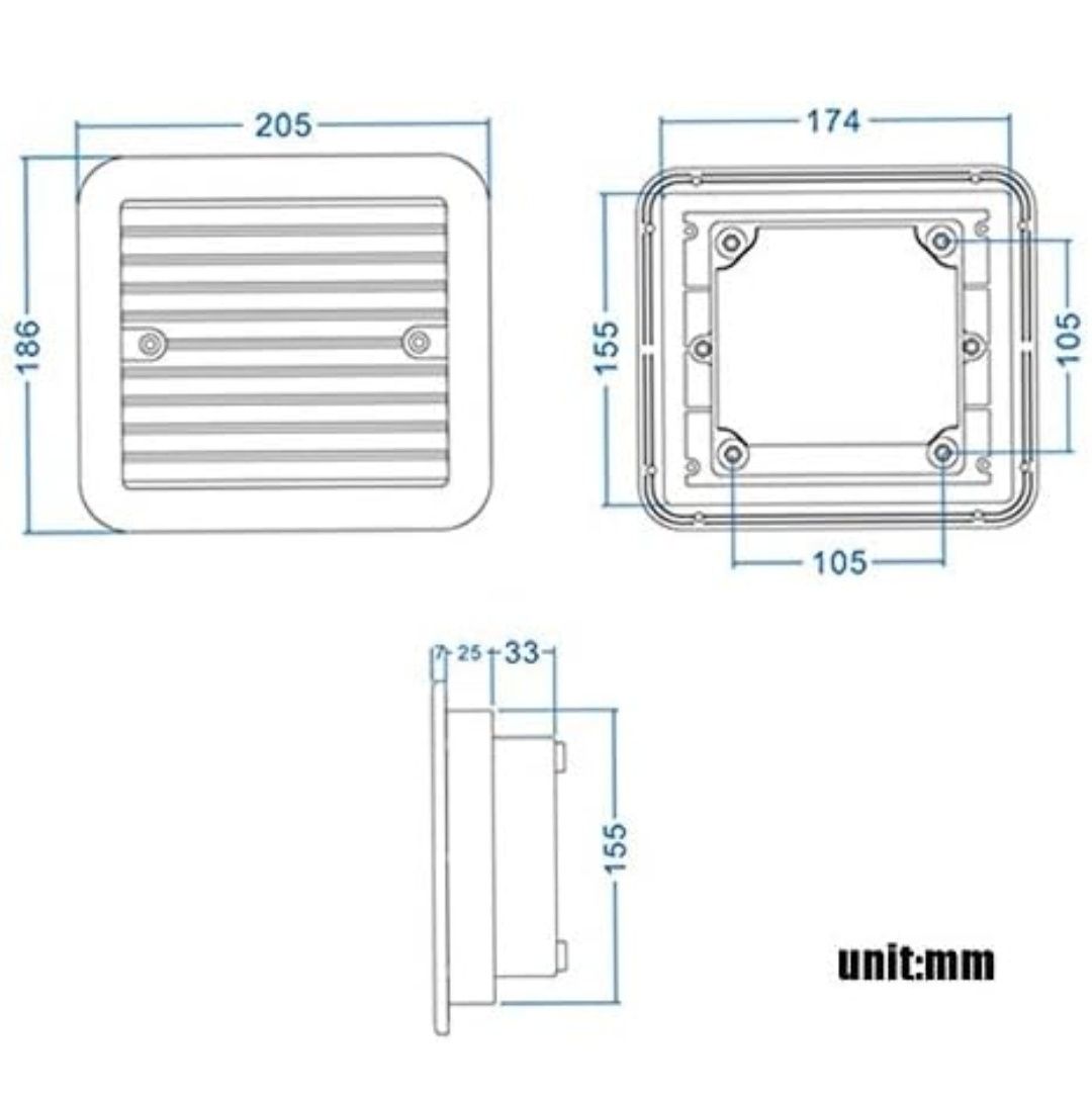 12 V вентилатор за кемпер, каравана, лодка