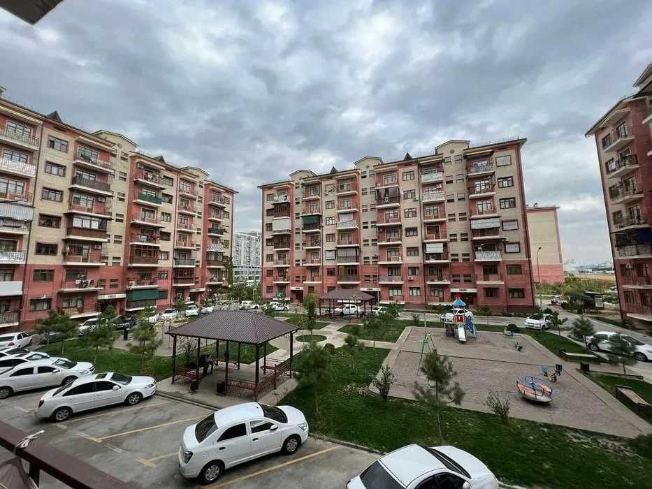 Новостройка Махтумклуи, 2 комнатная с ремонтом 62м2, кадастр есть