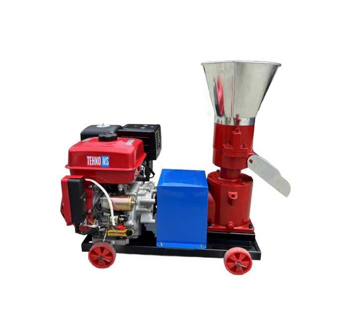 Granulator de furaje KL-140S cu 1 matrita, motor 12CP