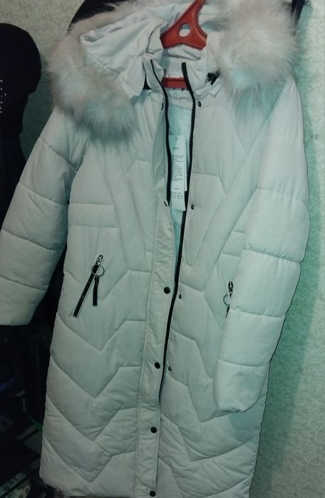 Новая Куртка с Этикеткой светлая Удлинённая. Весна-осень- зима