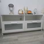 Vand comoda din mdf alb mat