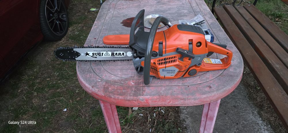 Vand drujba husqvarna 550 XPG MK2 4CP cu maner incalzit!