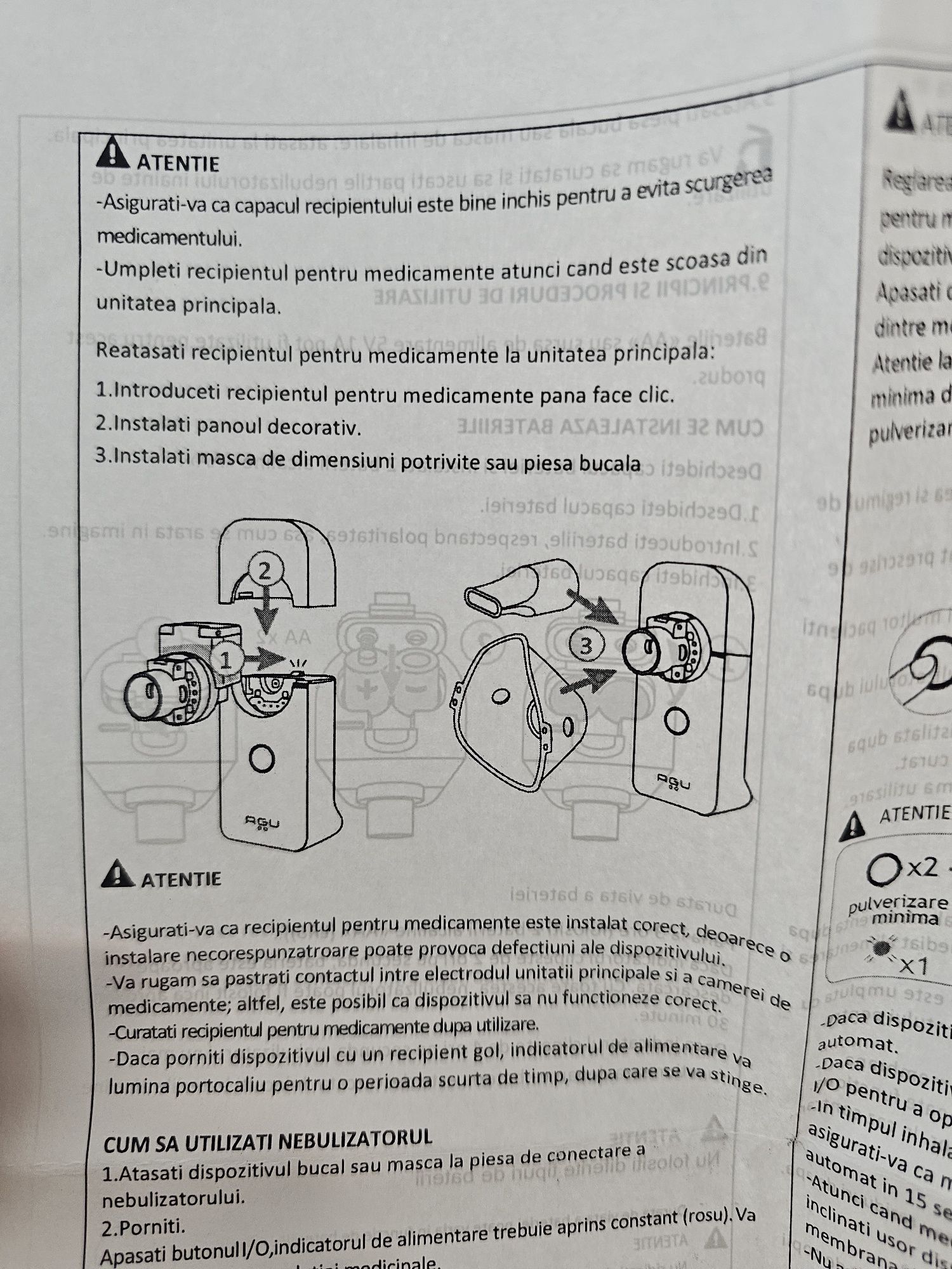 Aparat aerosoli SMART