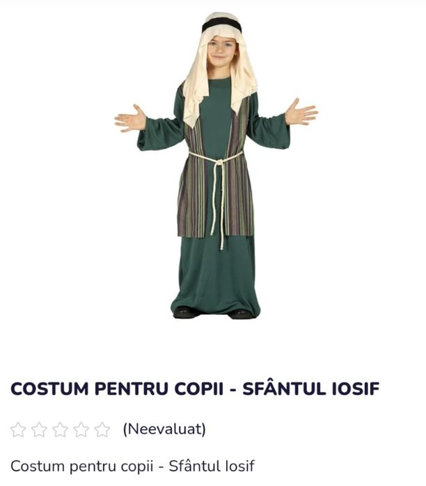 Costum Iosif 6-8 ani